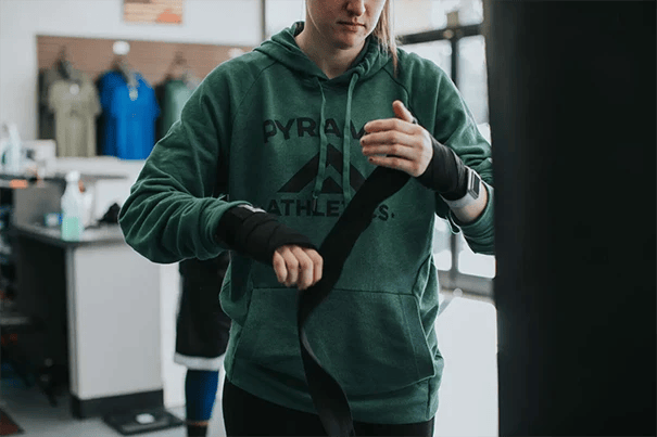 Fitness kickboxing program - relieve stress